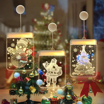 Decorațiuni pentru Bradul de crăciun Anul Nou 2021 Moș Crăciun Copac Fraier Zână Lumina Decoratiuni de Craciun pentru Casa Ghirlanda de Crăciun Navidad