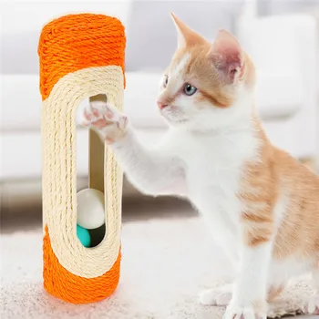Durabil Zgarieturii De Pisica Placa De Slefuire A Unghiilor Interactive Mobilier De Protecție Jucărie Pisica Cat Scratcher Jucarie Carton, Jucarii