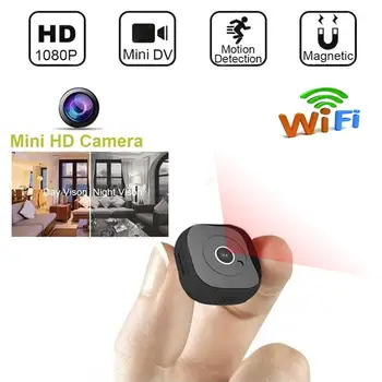 Wifi Mini Camera HD1080P Acțiune sport Micro Camera Viziune de Noapte Senzor de Mișcare Video Voice Recorder Video de Mici baterie Cam
