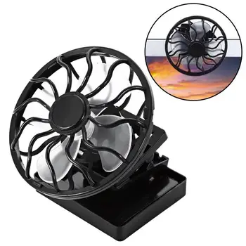 Portabil Clip pe Celule Solare Fan Mini aparat de Aer Conditionat Soare Energie Panoul de Vară de Răcire a Răcitorului de Masina Ventilatorul de Aer al Ventilatorului de Răcire