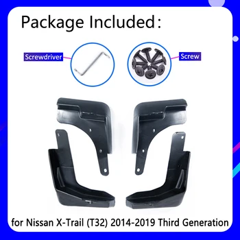 Apărători de noroi se potrivesc pentru Nissan X-Trail T32~2019 2016 2017 2018 Accesorii Auto Mudflap Fender Auto Piese de schimb