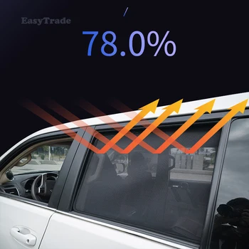 Pentru Toyota RAV4 RAV 4 2020 2019 Accesorii Magnetice Masina Soare umbra Plasă Parasolar Geam Lateral Parasolar protecție Solară Izolare