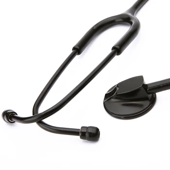 Negru Clasic Nou Profesionale De Îngrijire A Sănătății Medical Estetoscopio Tensiunii Arteriale Singur Cap Drăguț Stetoscop