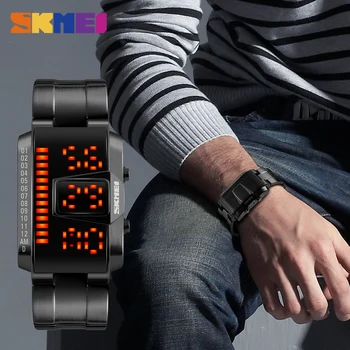 SKMEI Creatoare de Moda a CONDUS Ceasuri Sport Barbati Top Brand de Lux 5ATM Impermeabil Ceas Digital Ceasuri Relogio Masculino