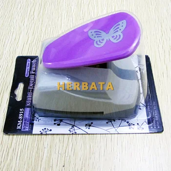 Transport gratuit 4.7 cm Fluture Forma 3D Bord Pumn de Tăiere a Hârtiei Pentru Felicitare Scrapbooking Mașină Manual Perforator