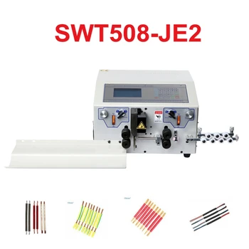 SWT508 JE2 Automată de Sârmă Stripteuză Peeling Stripping Mașină de Tăiere pentru Calculator capatului mașină de 0,1-10mm2 AWG7-AWG28