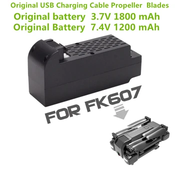 KF607 Drone Originale Accesorii 3.7 V 1800mAh Baterie Pentru Fluxul Optic Drone 7.4 V 1200mAh Acumulator Pentru GPS Drone Piese de Schimb