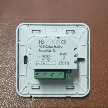 BYC07.H3 Termostat cu Ecran Tactil de Încălzire Termostat de Pardoseală Caldă,Sistem de Încălzire Electric Controler de Temperatura