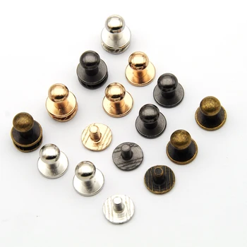 40sets nituri Metalice 6*9*9 mm aliaj de zinc șurub nituri șurub buton pentru geantă de mână de curea pantofi watchband nituri metalice ZD024