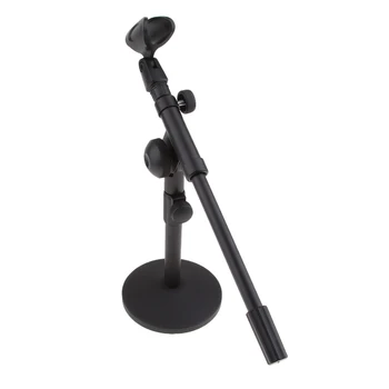Tabelul Microfon Stativ Cu Microfon Clip-Suport Reglabil Pentru Studio De Emisie