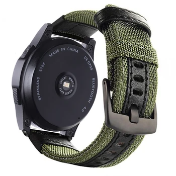 22mm curea pentru Ceas Huawei GT GT2 Activ Inteligent ceas curea de Nailon, Piele watchband bratara pentru Onoare ceas Magic band