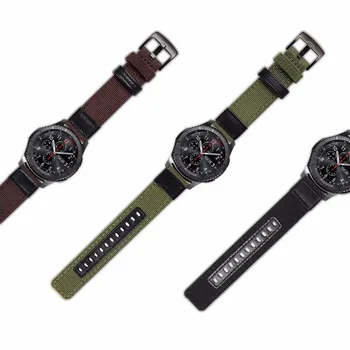 22mm curea pentru Ceas Huawei GT GT2 Activ Inteligent ceas curea de Nailon, Piele watchband bratara pentru Onoare ceas Magic band