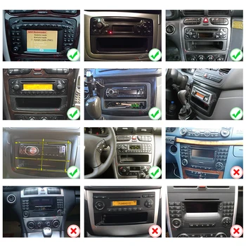 PX6 4G Radio Auto 2 din Android 10 Multimedia DVD autoradio audio GPS pentru Mercedes Benz CLK W209 W203 W463 Viano W639, Vito