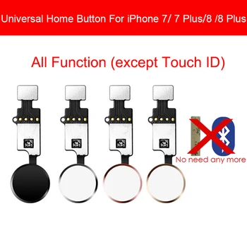 Universal Button Acasă Cablu Flex Pentru iPhone 7 7 plus 8 8 Plus Meniu Tastatura Funcția de Întoarcere Nu Atingeți ID-ul de Piese de schimb