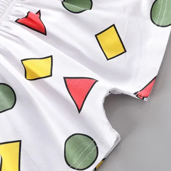 Umor Urs 2020 Băiat Nou Haine de Vară Seturi Homewear Pijamale din Bumbac Tricou+ pantaloni Scurți 2 BUC Seturi Băieți Copii Haine Copii