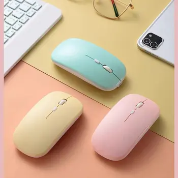 Colorate Tastatură Mouse-Set de 10 Inch Costum Universal Pentru Tableta iPad, Calculator, Telefon Mobil Wireless Bluetooth Mouse Keyboard Set
