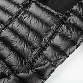Jacheta de iarna INSULA Dispune de Cald și Confortabil Clasic, Jacheta cu Gluga Jos de Bază Pentru Bărbați și Femei