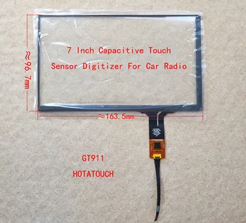 7inch Radio Auto Carpc Ecran Tactil Capacitiv Senzor de Mână Writer163.5*96.7 mm 6pini GT911 HOTATOUCH C2281