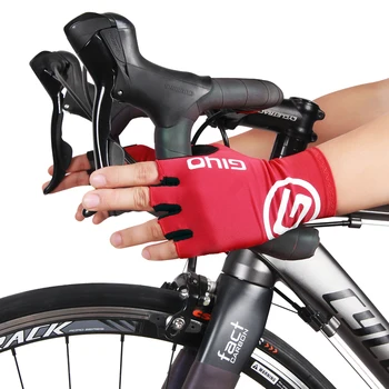 Anti-alunecare pad gel de biciclete mănuși gel pad scurt jumătate-deget biciclete mănuși respirabil sport în aer liber, biciclete de munte biciclete mănuși
