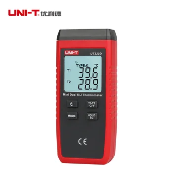 UNITATEA UT320D Temperatura Umiditate Metru Mini Digital de Interior Senzor Exterior Higrometru Indicarea Temperaturii Teaster