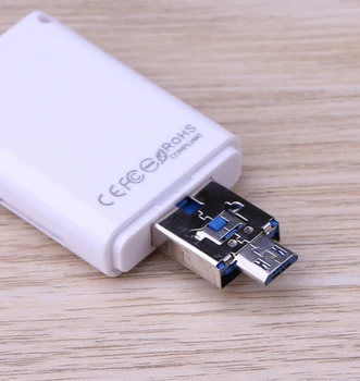 USB 2.0 OTG Card Reader Micro SD TF Cardreader Adaptor pentru iPhone XS MAX XR 5 6 7 8 Plug pentru IPAD IOS Micro USB pentru Telefon Android