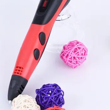 Pen 3D Cu 12 Culori 36 Metri PLA Filament de Imprimare Sprijin Pen ABS și PLA Copii Diy Desen Stilou Cu Display LCD