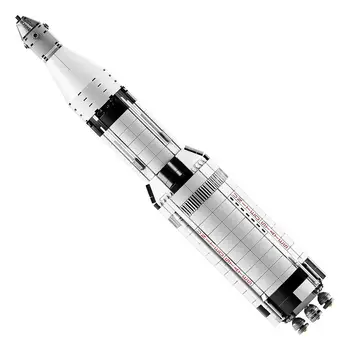 IDEI 114CM Mare 3073PCS Spațiu Apollo Saturn-V Lansare Ombilical Turn PENTRU 21309 se Potrivesc Tehnica de Constructii kit Cadou de Crăciun