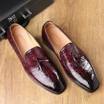 Stil Japonez Vintage Casual Barbati Pantofi De Piele De Înaltă Calitate Formale Rochie Pantofi Mocasini De Afaceri De Nunta Ciucure Pantofi Brogue