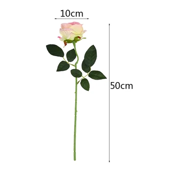 10buc/lot Trandafiri de Mătase Artificială Flori False Buchet de Flori de Trandafir Artificielle Pentru Nunta Home Garden Decor Cadou de Ziua Îndrăgostiților