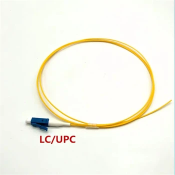 50pcs LC fibre cozi 0.9 mm SM LC/UPC-LC/APC 1m 1,5 m 2mtr fibre optice coadă galben cablu 9/125um OS1 OS2 Transport gratuit