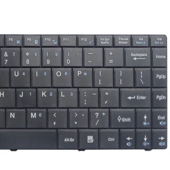 GZEELE Noua tastatura laptop pentru MSI CX420 CX460 CX480 CR430 X420 N4205 FX400 FX420 CR420 CR400 engleză US layout, black notebook