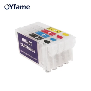 OYfame T802 802XL Refillable Cartuș de Cerneală Pentru Epson WorkForce WF-4720/WF-4730/WF-4740/ WF-4734 CE-4040 Imprimantă Fără Chip
