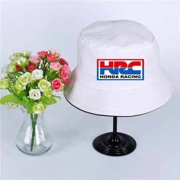 HRC Honda Racing Car Logo Hat Femei Barbati Panama Pălărie Găleată HRC Honda Racing Car Design Plat Parasolar Pescuit Pescar Pălărie