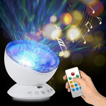 Colorat Lumina de Noapte Proiector Lampa LED Star Blueteeth Control Vocal Music Player Lumina de Noapte LED de Încărcare USB Lampa de Proiecție