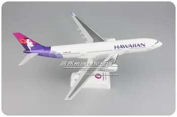 30CM Hawaiian Airlines A330-200 N380HA 1:200 de Plastic Asamblate Avion de Model de Model de Avion Colector