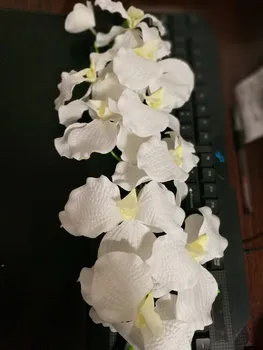 10buc Fals Orhidee Vanda 11 Capete de 95cm/37.4