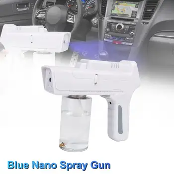 350ml de Dezinfecție Lumină Albastră Nano Wireless Pistol de Pulverizare Reîncărcabilă Nano Sterilizare Spray Instrument Portabil Atomizor