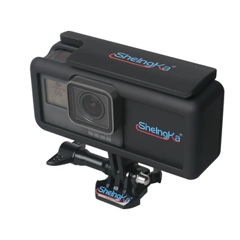 Partea de Alimentare / Baterie de rezervă + Timp Ediție / Shockproof Cadru Protector pentru GoPro 2018 Hero 5 6 7 Negru Accesorii aparat de fotografiat