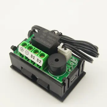 DC12V 20A Digital Controler de Temperatura DIY Inteligent Mini Termostat Regulator rezistent la apa Senzor De 0,1 grade Celsius Precizie