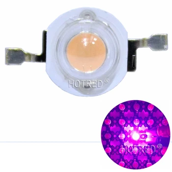 50pcs LED 3W 400nm-840nm Spectru Complet de culoare Roz Cresc de Lumină LED-uri Chip 45mil 700mA Planta COB Lumina cu Spectru Larg de Diode