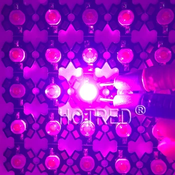 50pcs LED 3W 400nm-840nm Spectru Complet de culoare Roz Cresc de Lumină LED-uri Chip 45mil 700mA Planta COB Lumina cu Spectru Larg de Diode