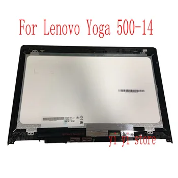 Transport gratuit 14 INCH Ecran Tactil de Asamblare Cu Cadru de 1920 x 1080 Pentru Lenovo Yoga 500-14 FHD LED LCD Yoga 500 14