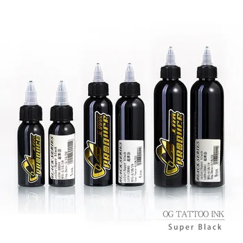 Og Tatuaj Set de Cerneală Pigment Ink 8oz 250ml/flacon Negru de Cerneală Tatuaj Machiaj Permanent Microblading Materiale Pentru Tatuaj de Culoare