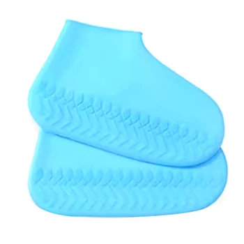 8 Culori Silicon rezistent la apa Galoși Reutilizabile Impermeabil Acoperă Cizme de Ploaie Non-alunecare, Rezistent la Uzura în aer liber Unisex Pantofi S-XL