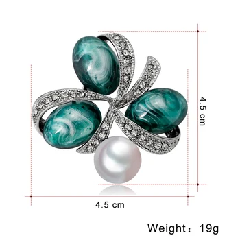 Vintage Perle Naturale De Piatră De Agat Broșe Pentru Femei Broșă De Cristal Pini De Sex Feminin Brosa Pentru Mireasa Buchete Bijuterii Dropshipping