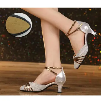 Fierbinte de vânzare de Brand Modern Pantofi de Dans Salsa Dans Tango latină Pantofi Pentru Fete Doamnelor sandale pantofi de dans pentru femei