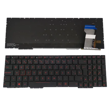 OVY SP lumină tastatură cu iluminare din spate GL553 VW pentru ASUS ROG GL553V GL553VE GL553VS spaniolă negru laptop-uri Tastaturi 0KNB0 6674FR00 Mai bun