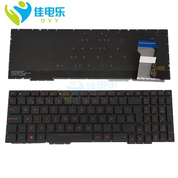 OVY SP lumină tastatură cu iluminare din spate GL553 VW pentru ASUS ROG GL553V GL553VE GL553VS spaniolă negru laptop-uri Tastaturi 0KNB0 6674FR00 Mai bun