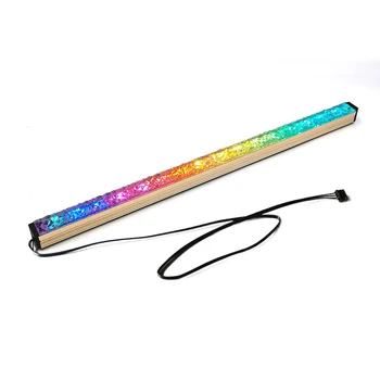 COOLMOON Calculator 5V/4PIN Aluminiu de Culoare RGB Lumina Lumina Benzi cu netic Multicolor cu LED-uri RGB de Poluare Lampă de Culoare