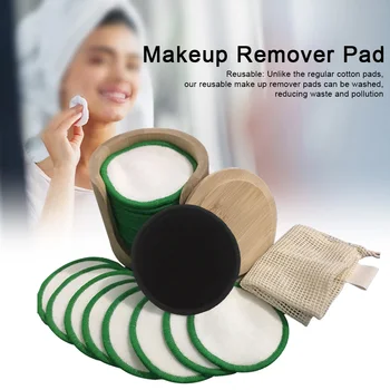 20buc/set Machiaj Remover Pad Lenjerie de pat din Bumbac fibre Reutilizabile Prosop de Față Make-up Servetele Stofa Lavabil Runde Tampoane de Îngrijire a Pielii, de Curățare